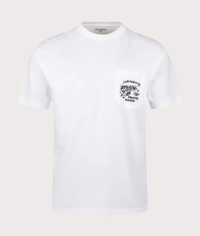 Relaxed Fit Fragments Pocket T-Shirt sold by EQVVS