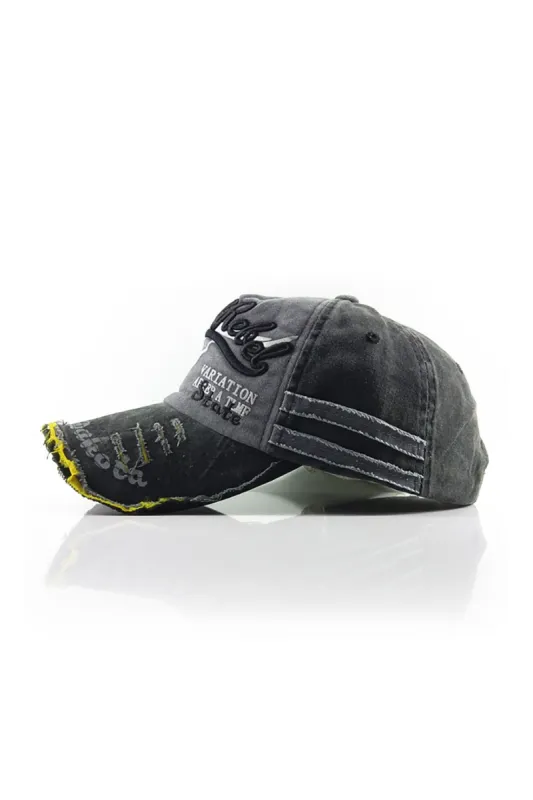 Brev broderi nødlidende baseball hat sold by Micas