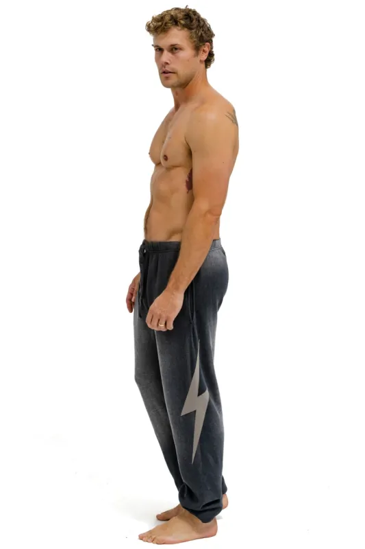 BOLT STITCH SWEATPANTS - FADED SMOKE sold by Aviator Nation