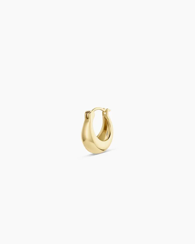 14k Gold Banks Single Huggie sold by Gorjana