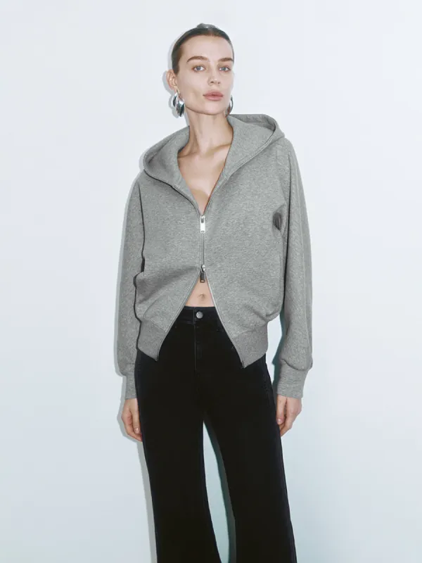 Hoodie Zip Up Front Jackets sold by Urban Revivo