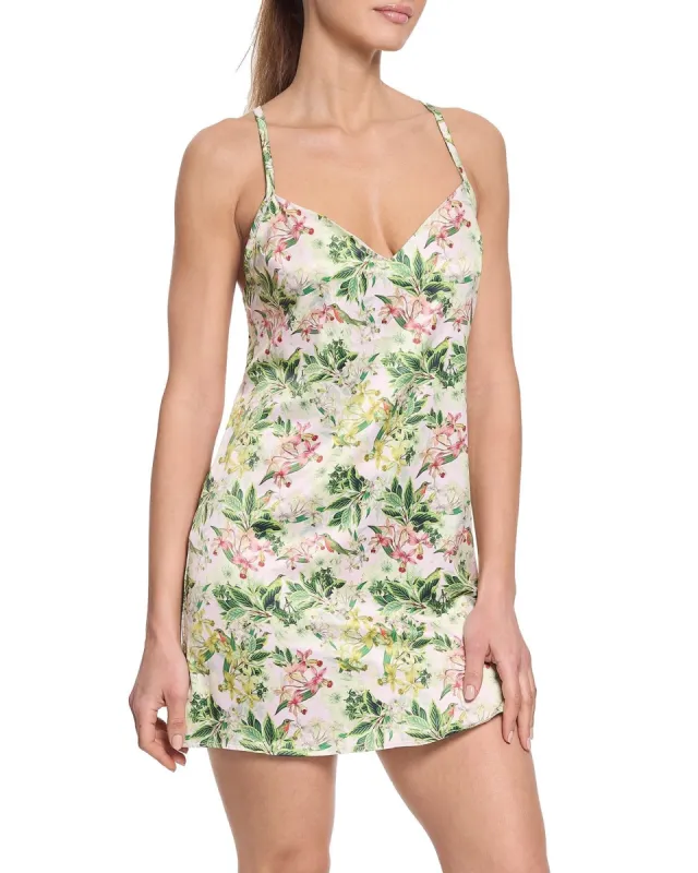 Satin Sleep Chemise French Garden sold by Boston Proper