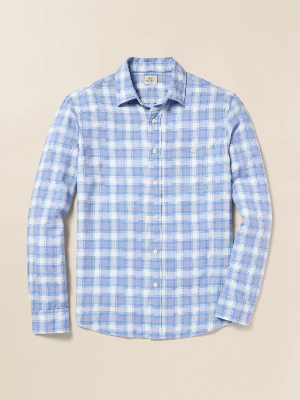 Delray Shirt - Bristol Harbor Plaid sold by Faherty