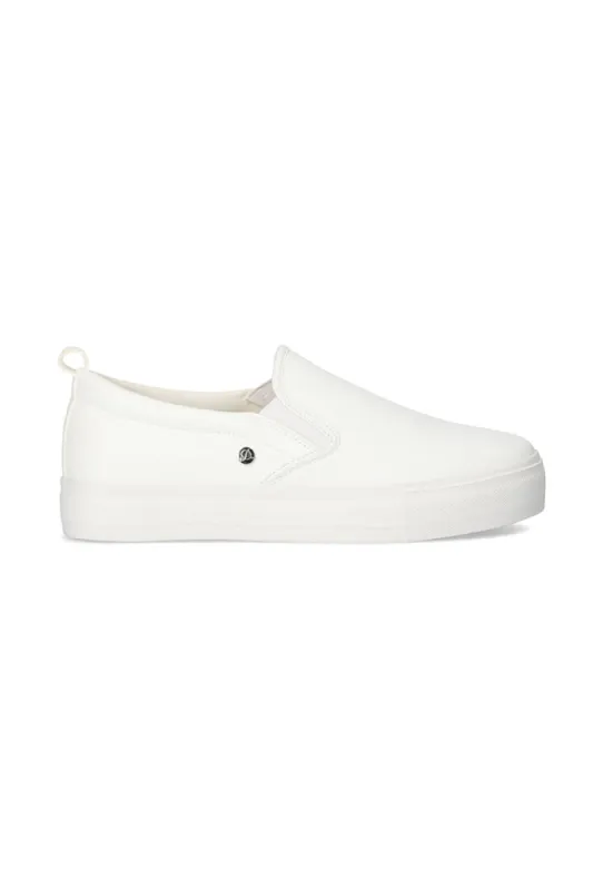 Jemima Pebble Slip On _ 153100 _ White sold by Dunns