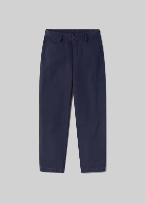 Flat Front Chino in Navy sold by Citizens Of Humanity