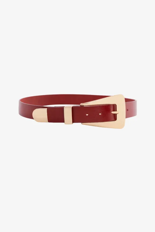 BROOKLYN | Leather Belt sold by La Marque