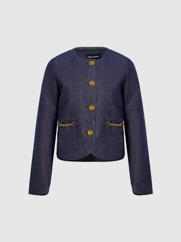 Cropped Denim Jackets sold by Urban Revivo