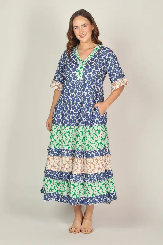 Stassi Maxi Dress in Osaka sold by Adrift