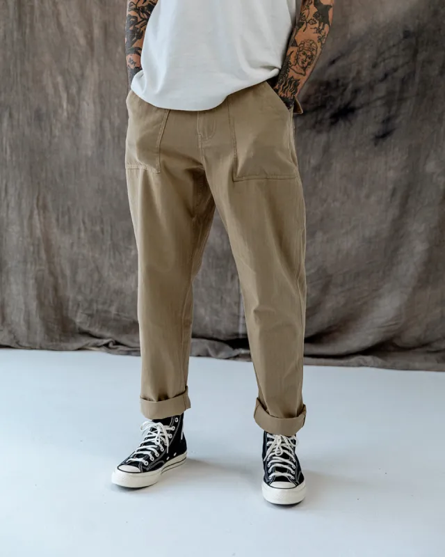 Service Fatigue Pants - Sand sold by P & Co
