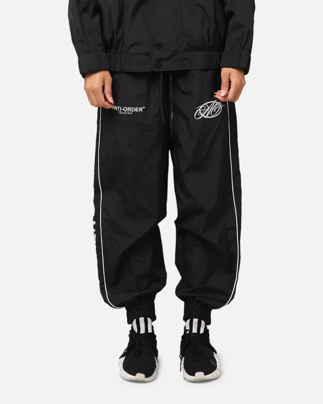 The Anti Order Track Club Nylon Jogger Black/Grey sold by Culture Kings