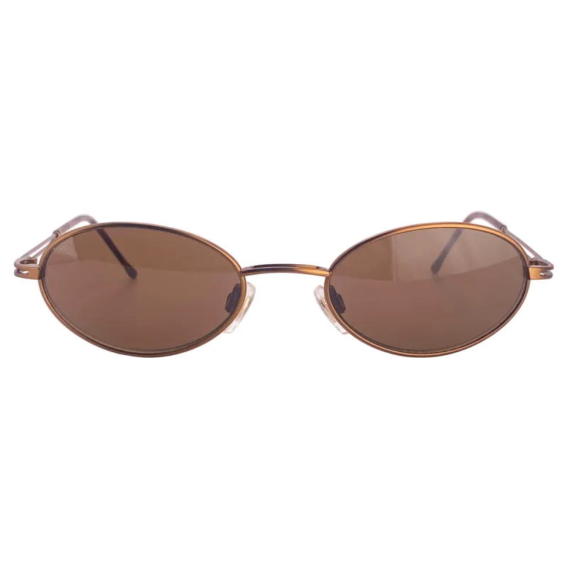 BUENO 90’s Metal Oval Sunglasses sold by Giant Vintage