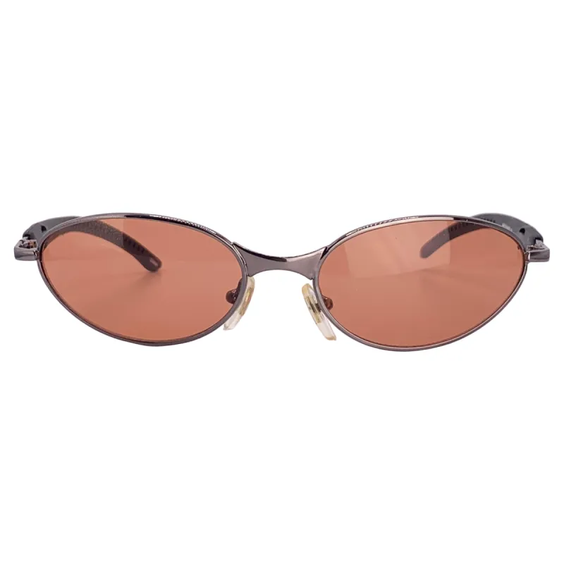 METEOR 90’s Metal Oval Sport Sunglasses sold by Giant Vintage