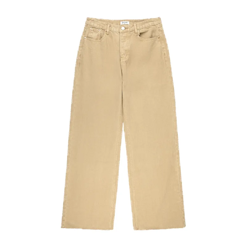 Camel Low Rise Baggy Jeans sold by Parke Official