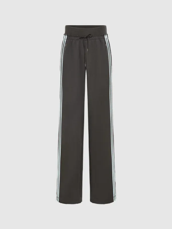 Striped Wide-Leg Pants sold by Urban Revivo