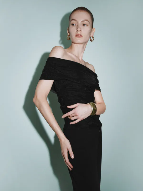 One Shoulder Skinny T-Shirts sold by Urban Revivo