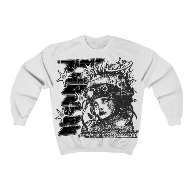 Black Cat 3s Flontae Sweatshirt Self Aware Graphic sold by Flontae Clothing