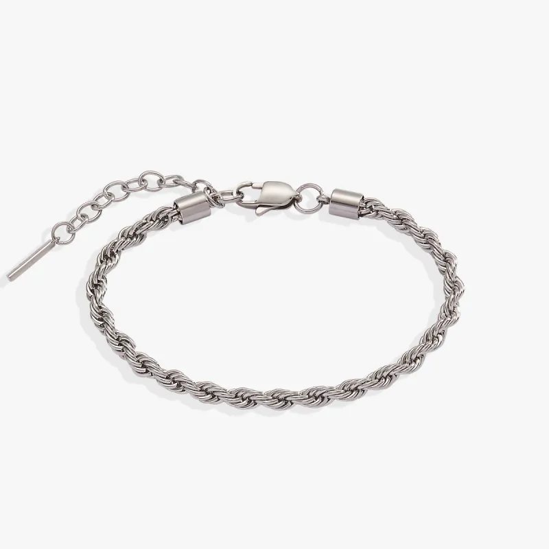 French Rope Stainless Adjustable Bracelet sold by Alex and Ani