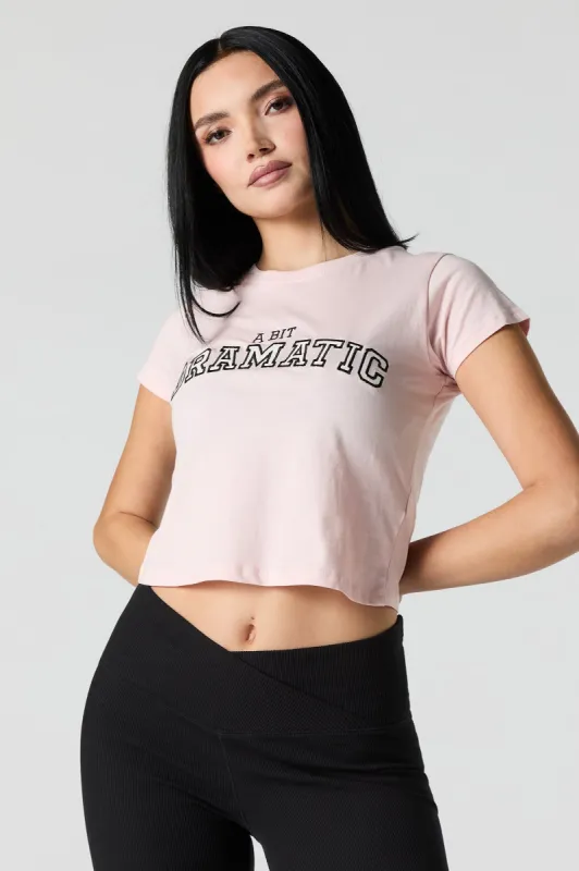 T-shirt court avec motif brodé Dramatic sold by Urban Planet