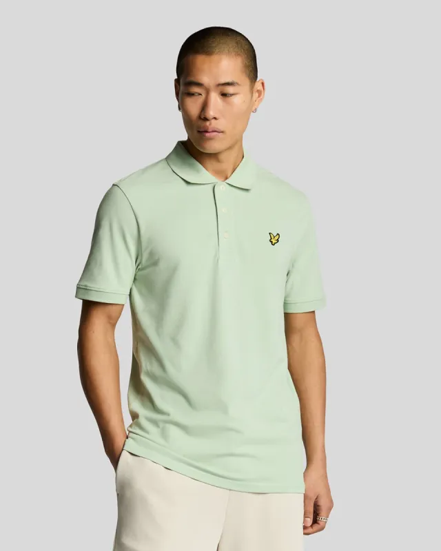 Plain Polo Shirt sold by Lyle & Scott