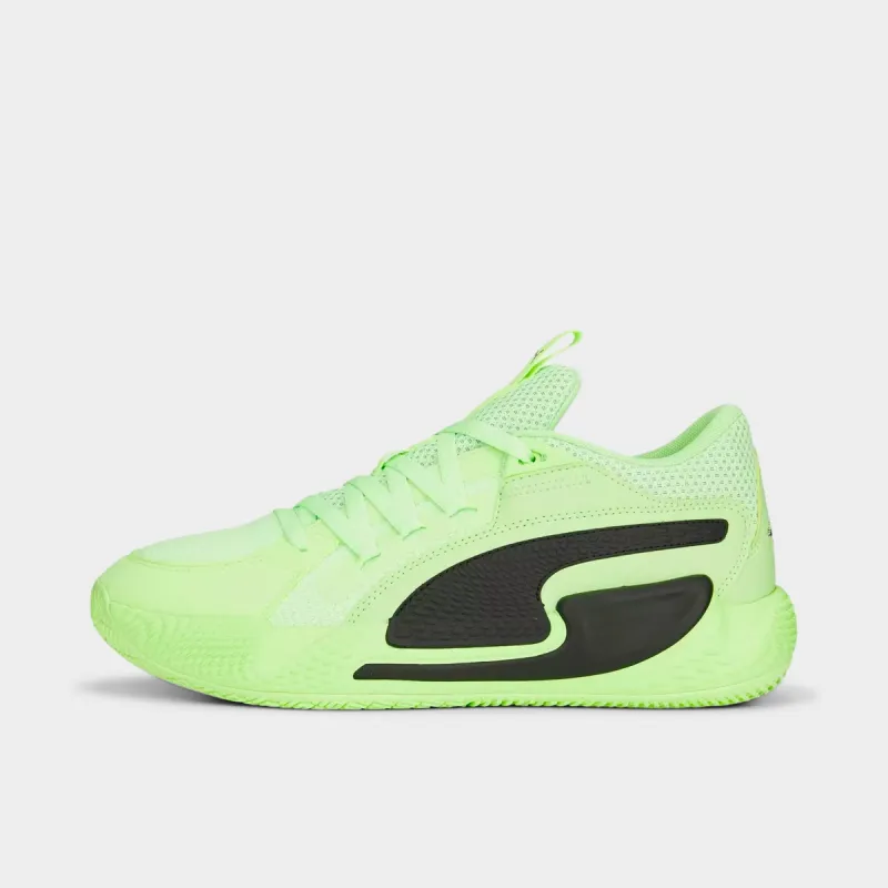 Puma Court Rider Chaos Fizzy Lime / Puma Black sold by JD Sports