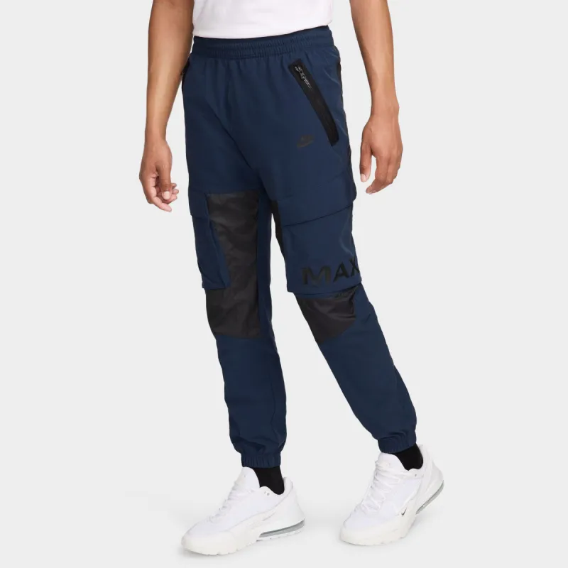 Nike Sportswear Air Max Woven Cargo Pants Armory Navy / Dk Smoke / Black sold by JD Sports