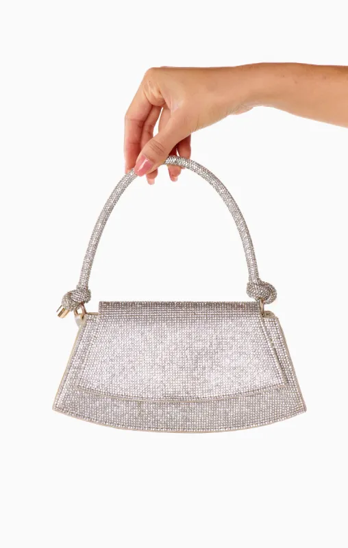 Riley Rhinestone Bag ~ Silver/Gold sold by Show Me Your MuMu