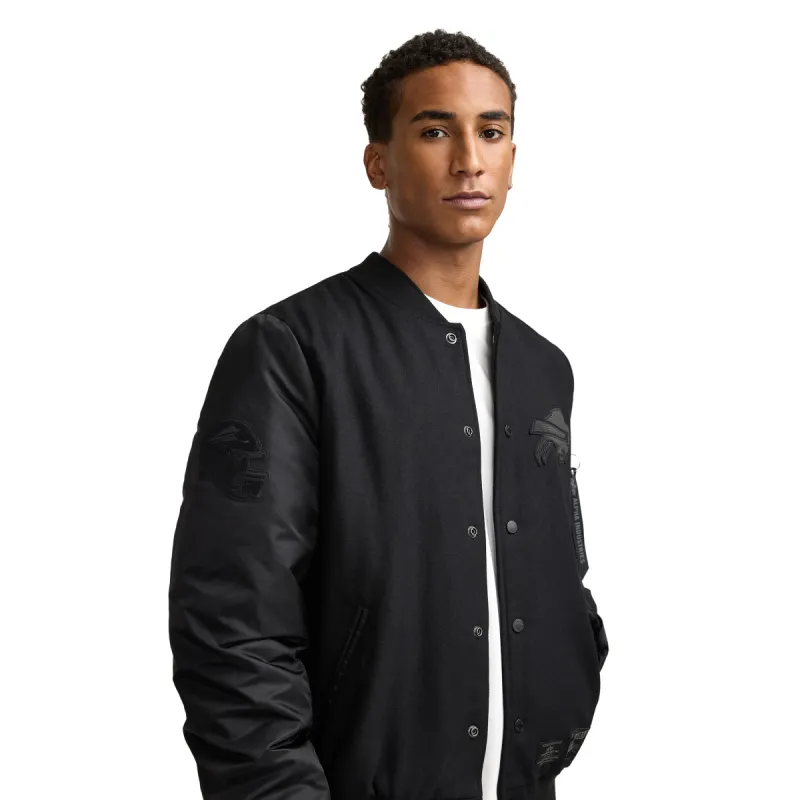 Alpha Industries x Buffalo Bills MA-1 Wool Varsity Jacket Black sold by New Era