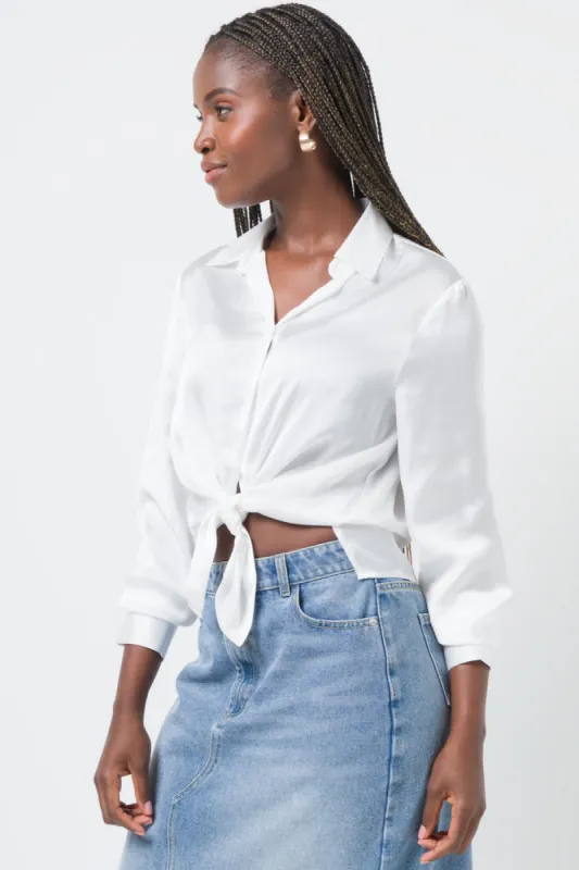 Long Sleeve Shirt White sold by Ackermas