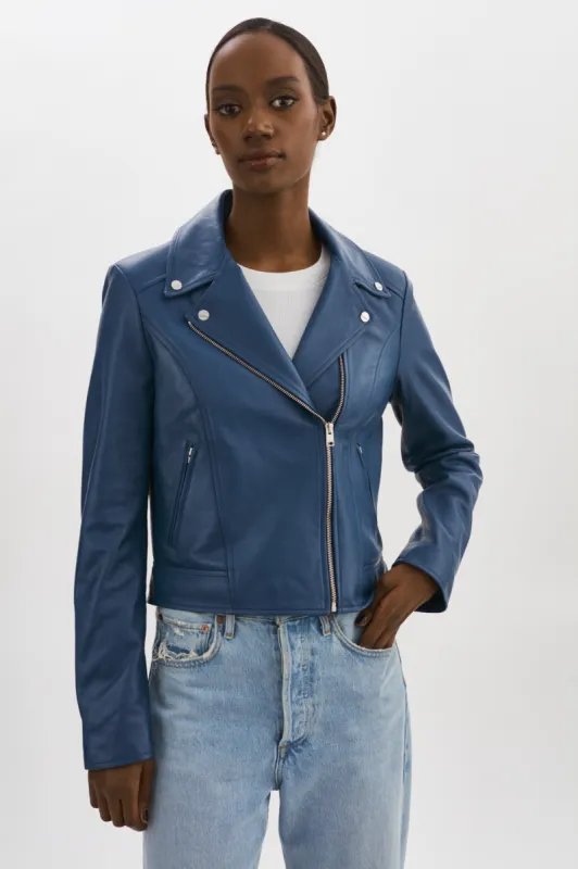 KELSEY | Leather Biker Jacket sold by La Marque