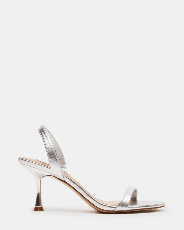 ELMA SILVER LEATHER - SM REBOOTED sold by Steve Madden