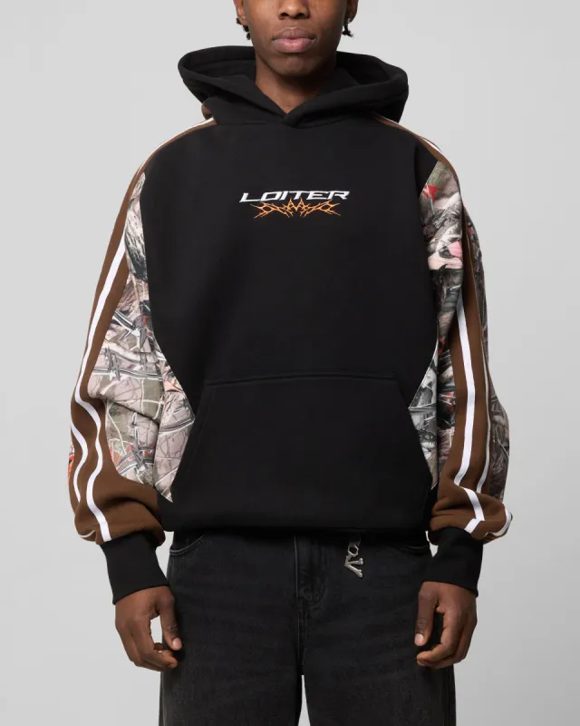 Loiter Hunter Patchwork Hoodie Real Tree Camo sold by Culture Kings