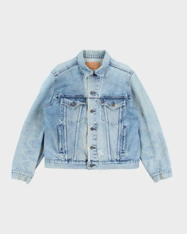 Vintage 80's Levi's Orange Tab Light Wash Denim Jacket - M sold by Rokit
