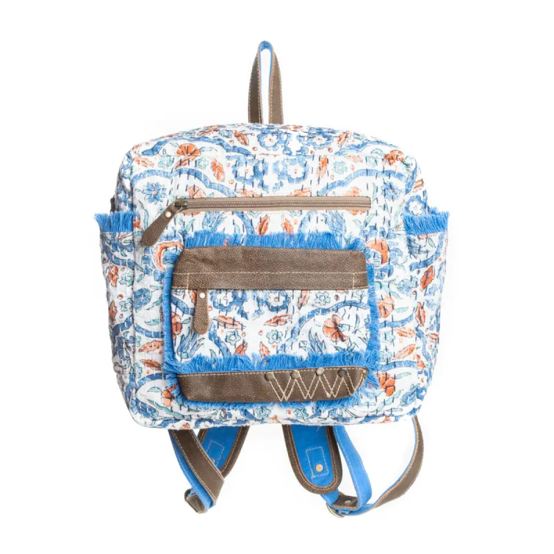 Whispers of the Wildflowers Backpack Bag sold by Myra Bag