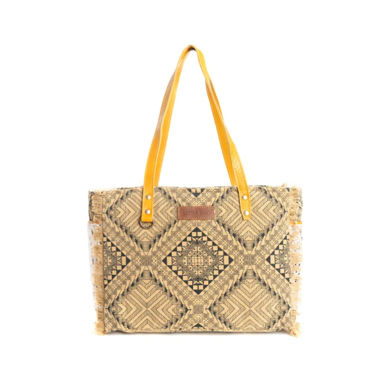 Bohemian Breeze Small Bag in Sand sold by Myra Bag