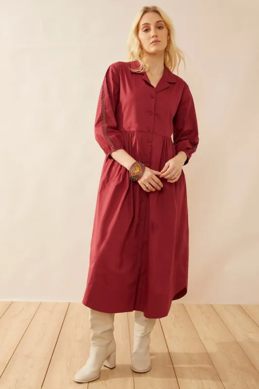 Ninika Drop Waist Dress -(SMALL) sold by Myra Bag