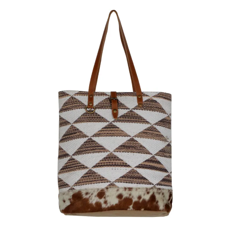 Geometrical Tote Bag sold by Myra Bag