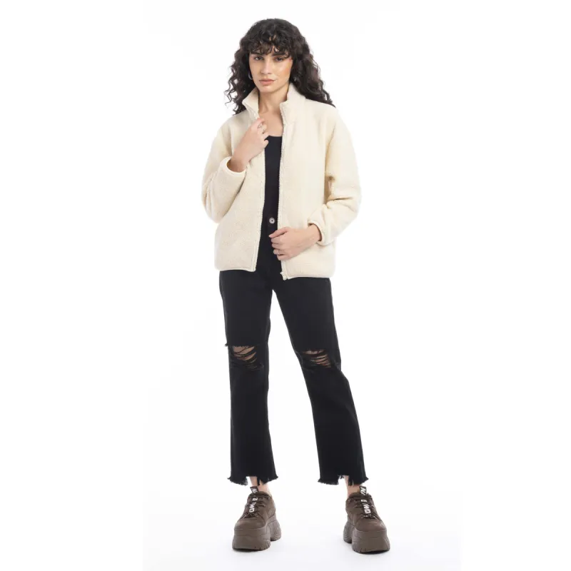 Adelina Fleece Jacket sold by Myra Bag