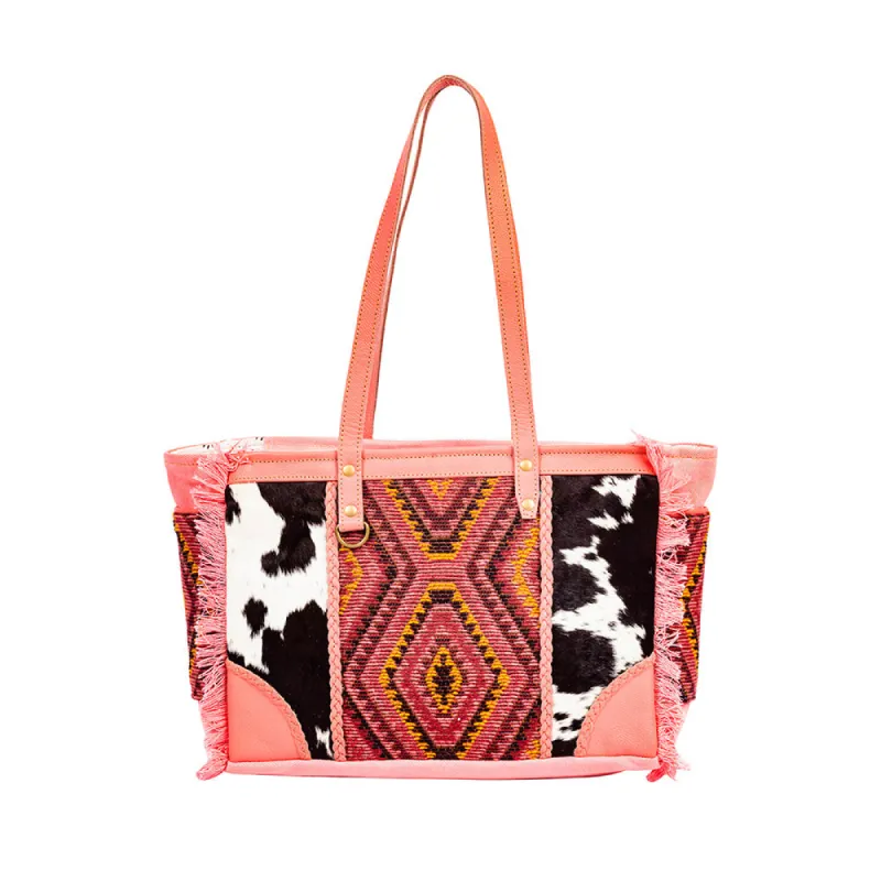 Tonga Ridge Small Bag In Salmon & Pink sold by Myra Bag