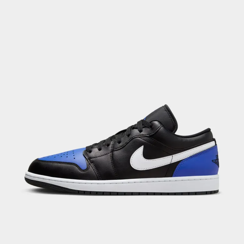 Jordan 1 Low Black / White - Game Royal sold by JD Sports