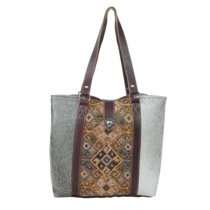 Regent Leather & Hairon Bag sold by Myra Bag