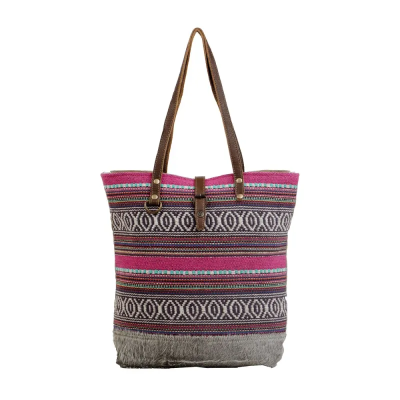 Polychromatic Tote Bag sold by Myra Bag