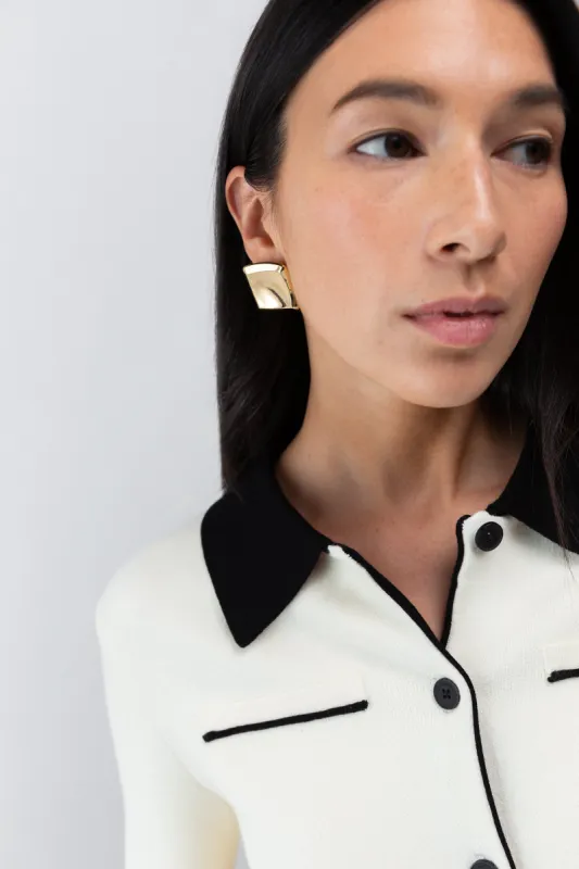 SQUARE EARRING sold by OAK AND FORT