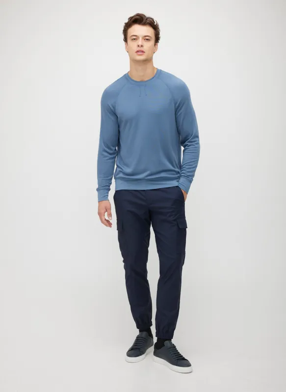 Upgraded Brushed Long Sleeve Crew sold by Kit and Ace