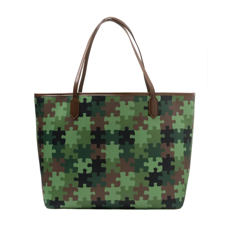 PUZZLE CAMO TOTE BAG by GOLF WANG sold by Golf Wang