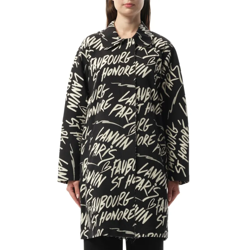 Coat in Black sold by MARAIS