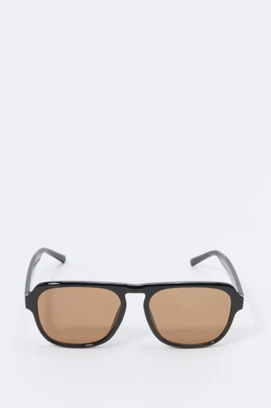 Round Aviator Sunglasses sold by Urban Planet