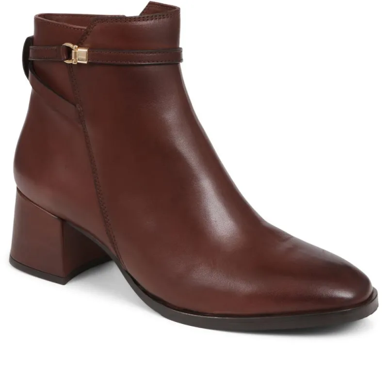 Monika Heeled Ankle Boots - MONIKA / 324 335 sold by Jones Bootmaker