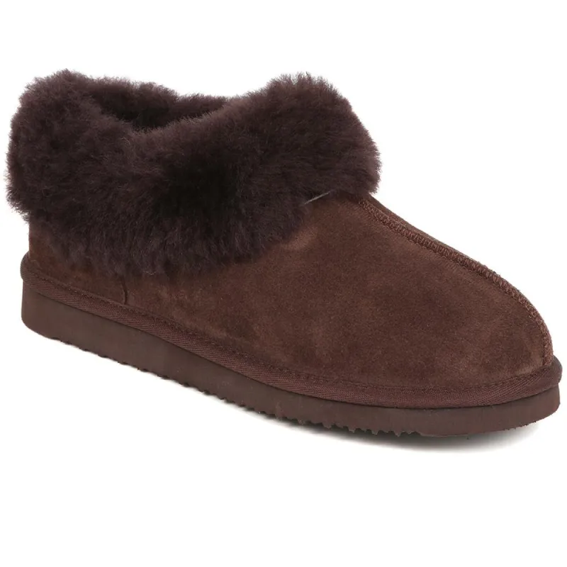 Fabiola Faux Fur Slippers - FABIOLA / 326 072 sold by Jones Bootmaker