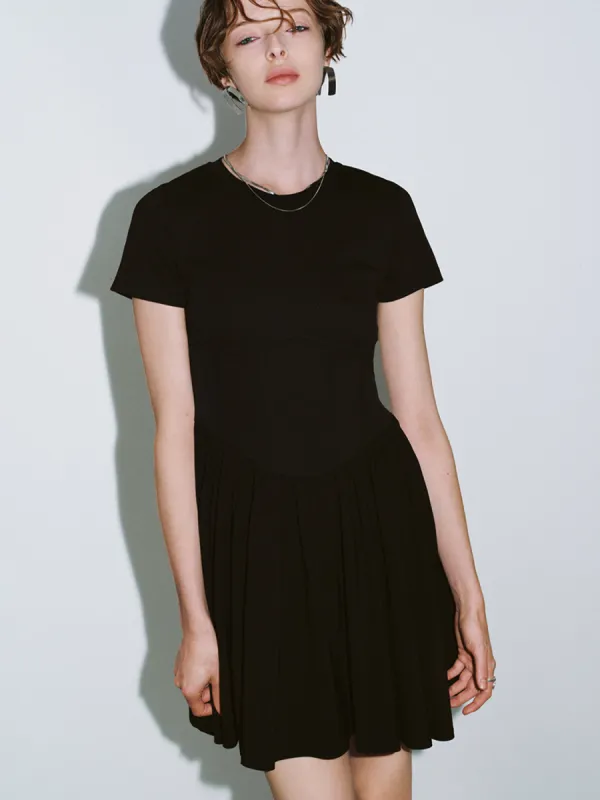 Skinny A-Line Pleated Dresses sold by Urban Revivo