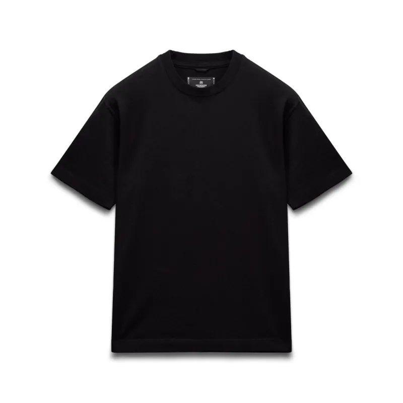 Kyoto Black Midweight Jersey Classic T-Shirt sold by Reigning Champ